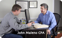 Call John Maleno for your Accounting needs