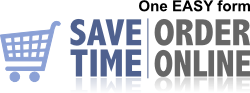 Save Time Order online