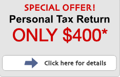 John offers a great Tax reurn Package for $300